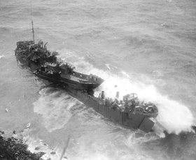 Wreck of LST 228